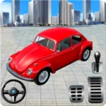 classic car parking 3d android application logo